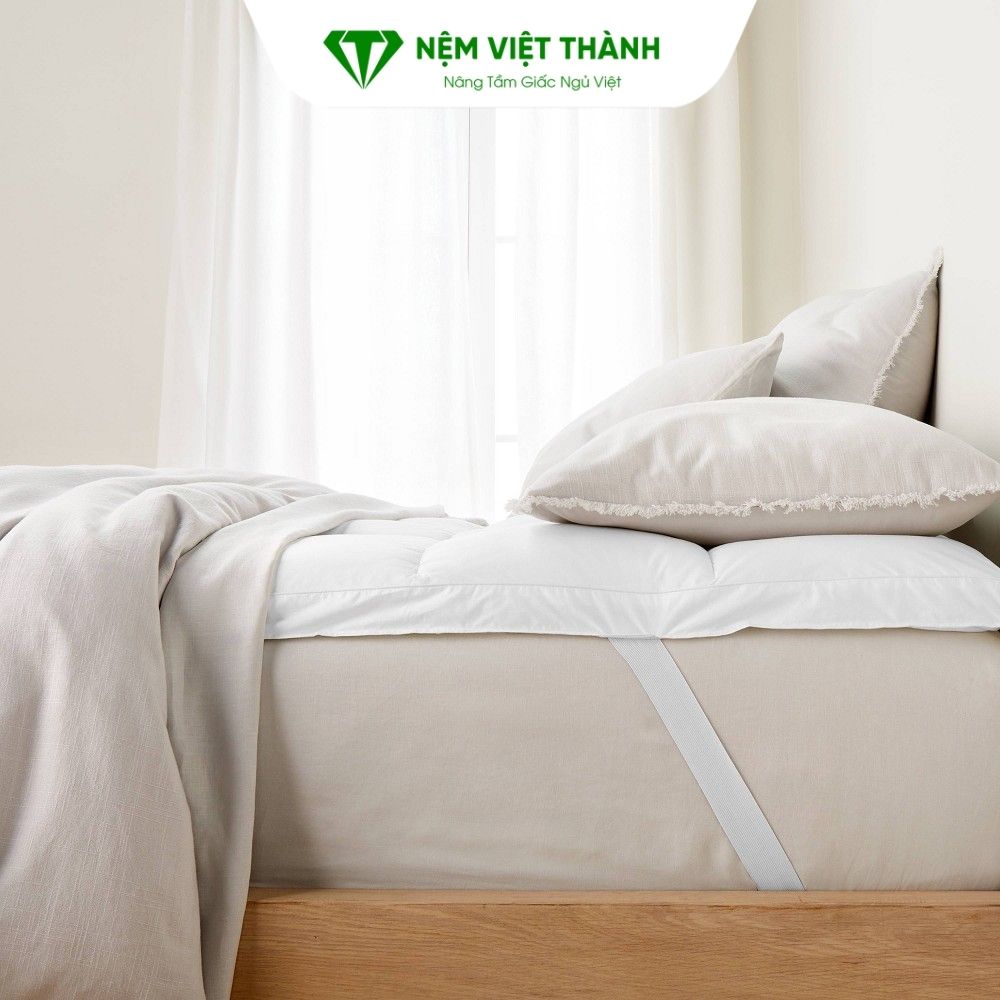 Nệm topper chần gòn
